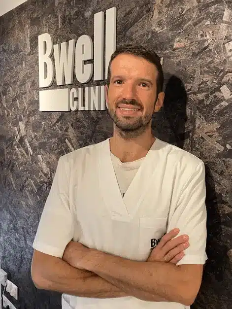 Pablo Martínez, fisioterapeuta y osteópata de Bwell Clinic